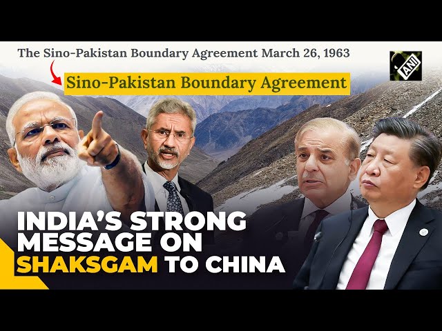 “Shaksgam Valley is ours…” India lodges protest over Chinese activities near Siachen Glacier