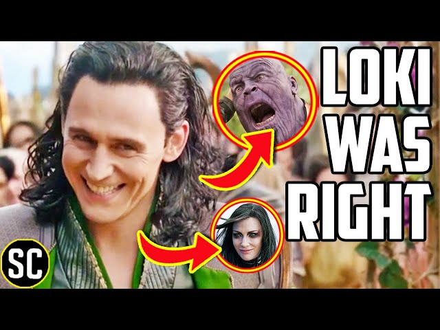 Why LOKI Was Always Right (And Would Have Stopped Thanos, Too) | MARVEL Theory Breakdown