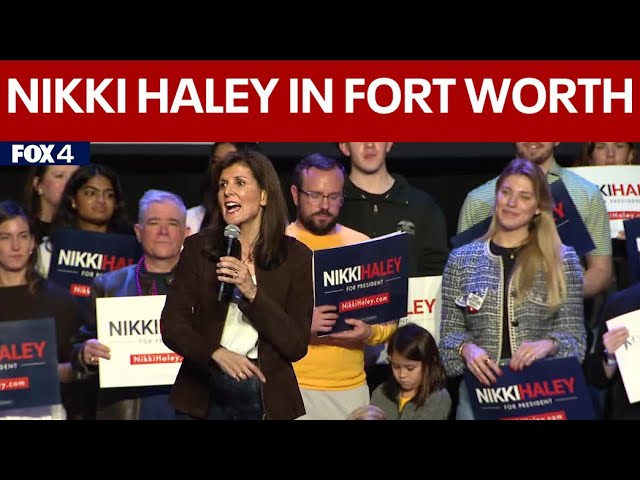 LIVE: Nikki Haley in Fort Worth ahead of Super Tuesday | FOX 4