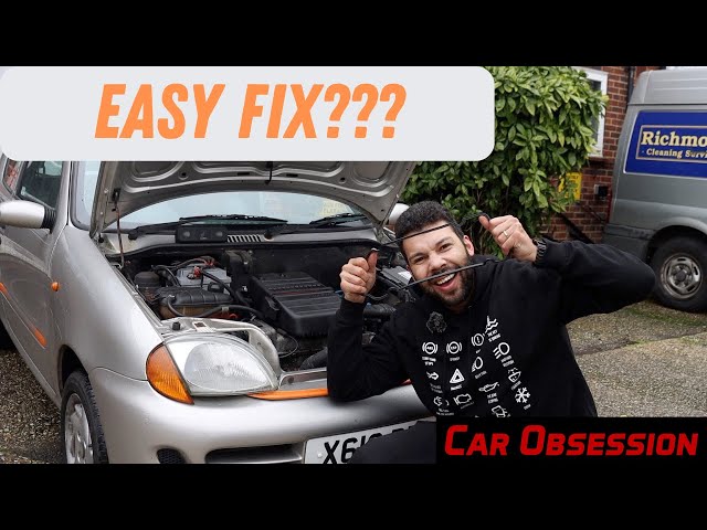 Replacing A Cam Cover Gasket On A FIAT Seicento Sporting
