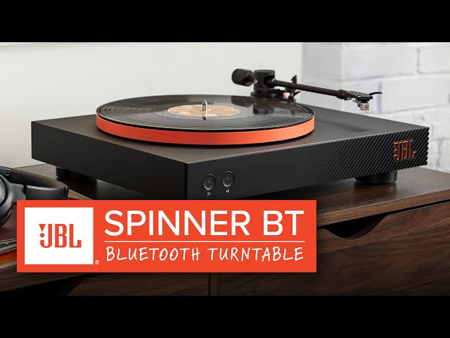 JBL Spinner BT Turntable w/ Bluetooth aptX HD! - BEST BEGINNER VINYL RECORD PLAYER?! 🤔