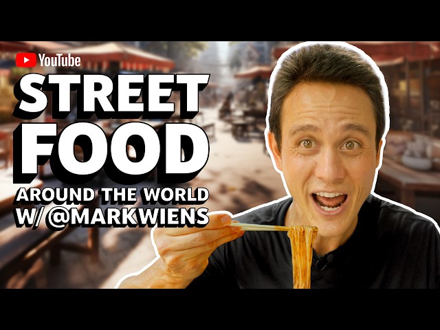 @MarkWiens shows us the world’s best street food…DO NOT WATCH IF HUNGRY!!