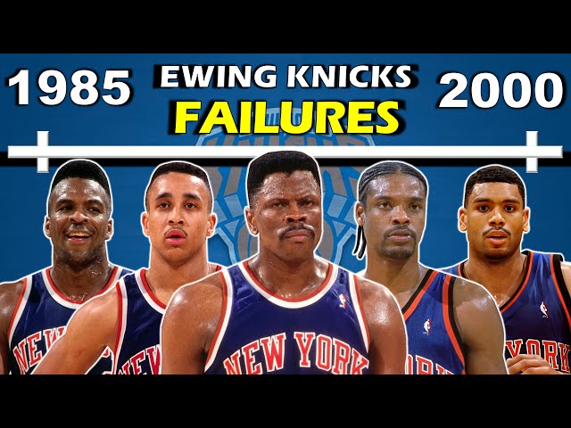 Timeline of How EWING and the KNICKS FAILED to Win an NBA Title | Playoff Failures