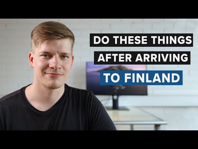 FIRST THINGS TO DO After Arriving To Finland For Your Studies | Study in Finland