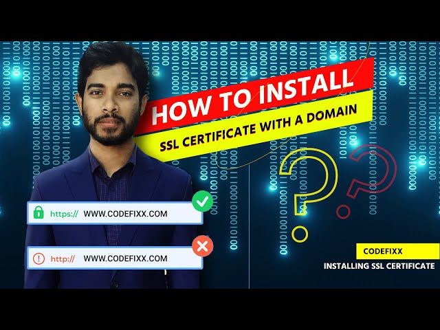 How to install SSL certificate with a domain | Installing SSL certificate