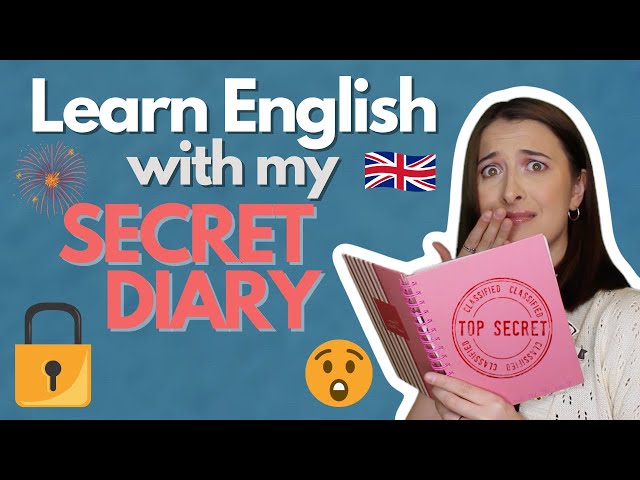 Learn REAL British English Expressions with my Embarrassing Old Diary!