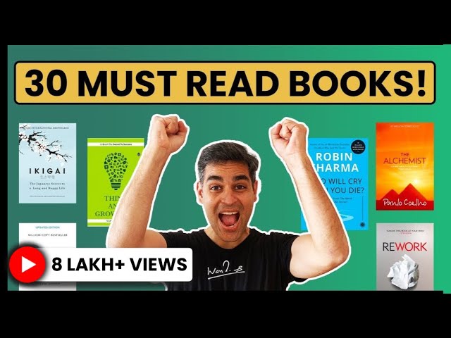 30 Books YOU NEED to READ, NOW! | Book Recommendations 2023 | Ankur Warikoo Hindi