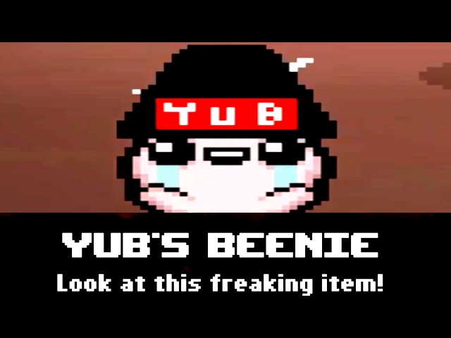they added my beanie to isaac!!