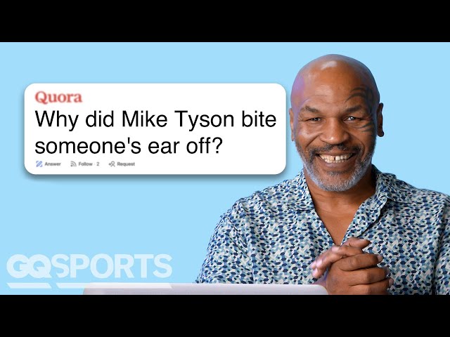 Mike Tyson Replies to Fans on the Internet | Actually Me | GQ