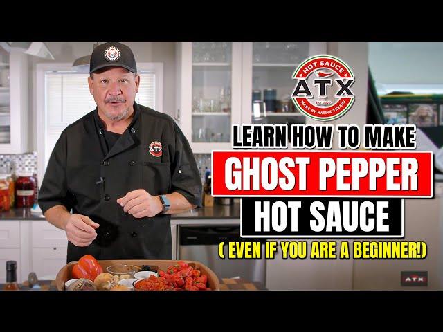 Learn How To Make Ghost Pepper Hot Sauce (Even If You're a Beginner!)
