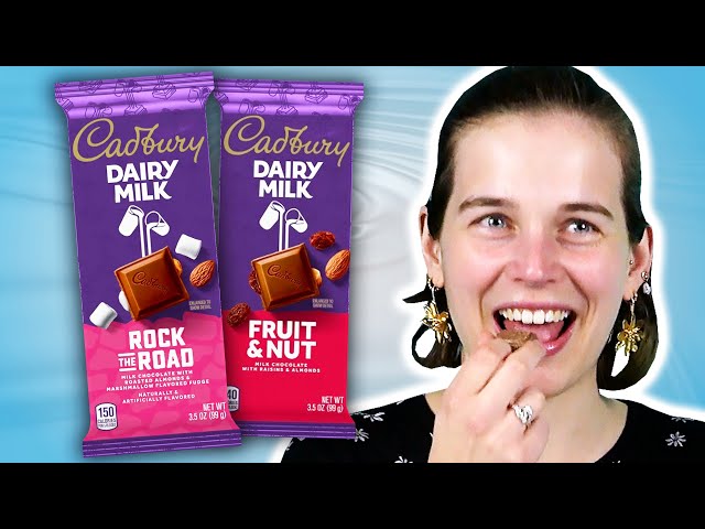 Irish People Try American Dairy Milk Chocolate