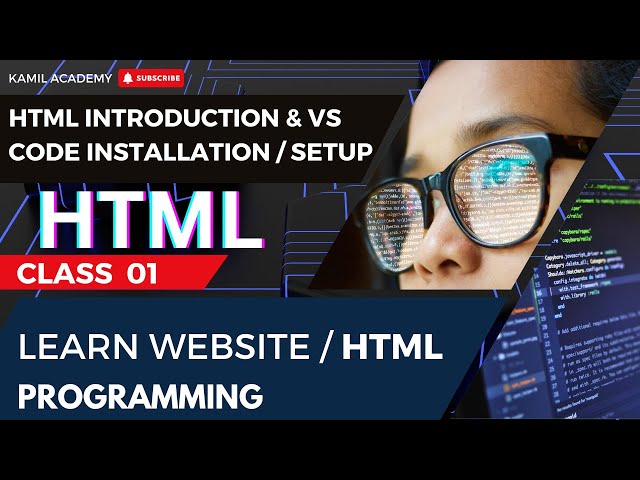 HTML Basic introduction and VSCode Installation and Setup Tips
