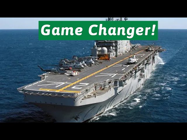 It shocked the world, the world's first amphibious assault ship with electromagnetic ejection?