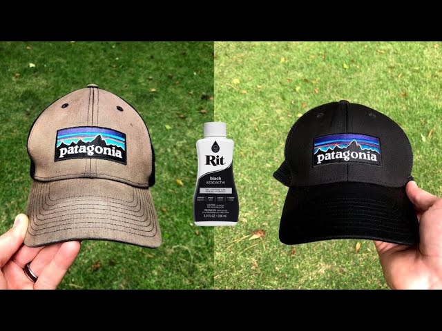 Restoring a faded Patagonia hat with Rit Dye