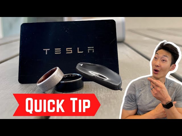 How to setup and Lock and Unlock your TESLA (Key Card, Phone, Key Fob, and CNICK Key Ring)