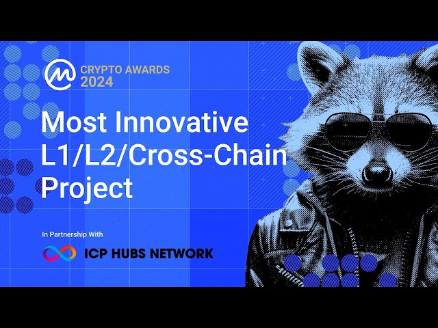 Most Innovative L1/L2/Cross-chain Project - CoinMarketCap Crypto Awards 2024