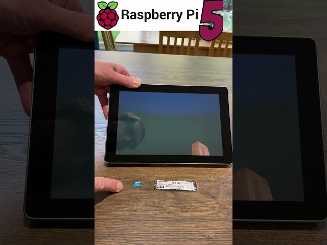 Raspberry Pi 5 tablet with NVMe drive. Raspad 3 #Raspberrypi5 battery life test