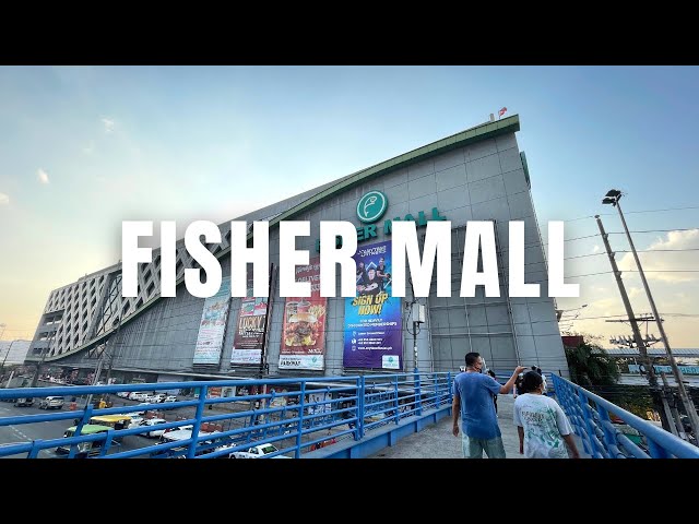 [4K] FISHER MALL QC Walking Tour | Philippines