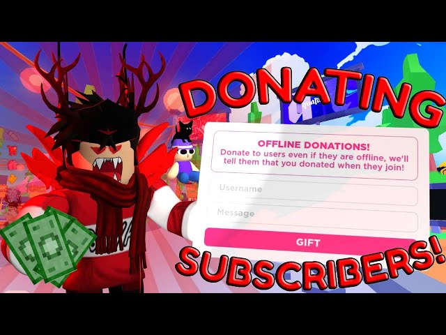 50K SUBSCRIBERS REACHED!!!?!?! #roblox #plsdonate