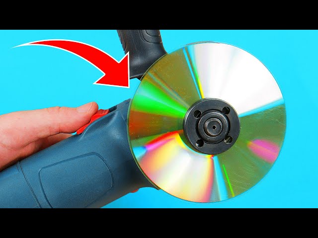 Once you know this secret, you'll never throw away a used CD again! Tips and tricks