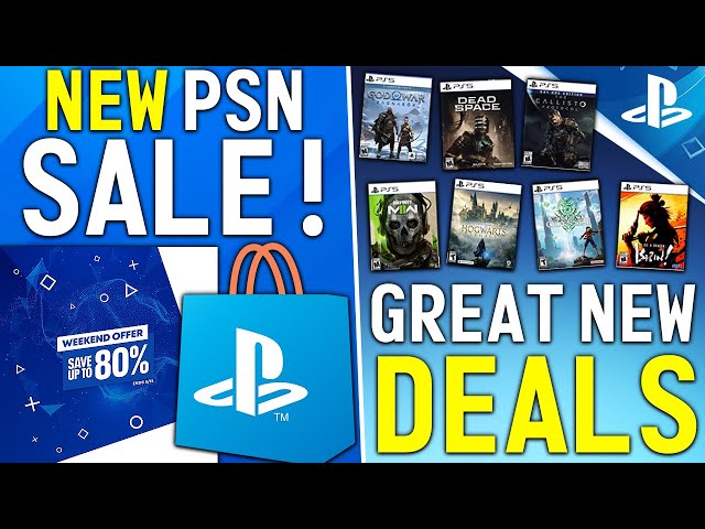 NEW PSN SALE Live Now! PlayStation Weekend Offer Sale + More PS4/PS5 DEALS and New Games CHEAPER