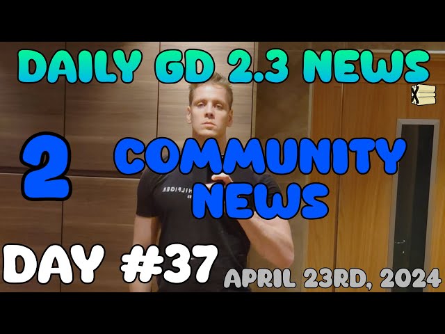 Daily Geometry Dash 2.3 Update: Day 37 (hehehe)