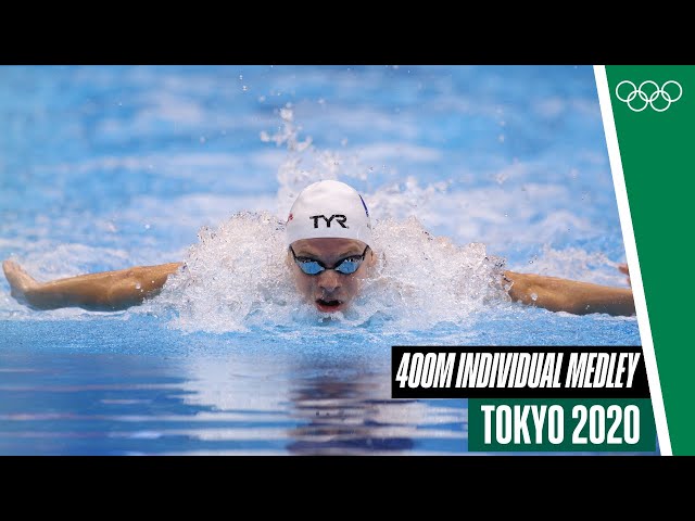 🏊🏼‍♂️ Léon Marchand's first Olympic swim! Men's 400m Individual Medley - Heats | Tokyo 2020