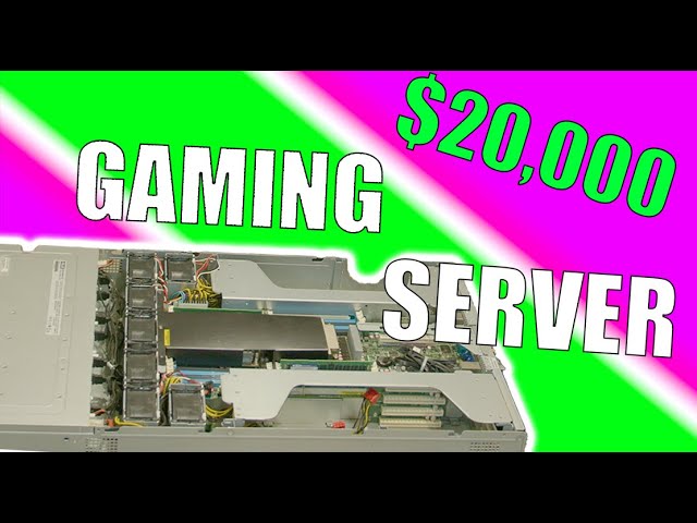 Let's Build a Tesla GPU Gaming Server!