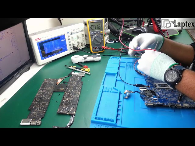 Chip level laptop motherboard repair training FREE practical|online laptop repairing training course