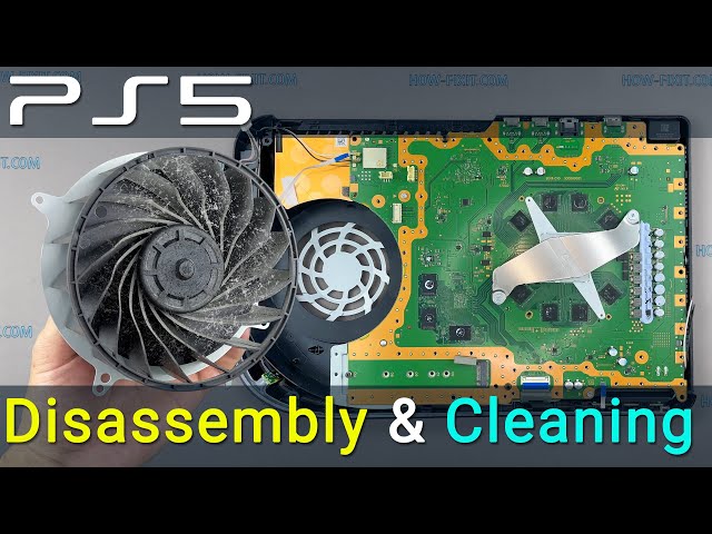 PS5 disassembly and dust cleaning. How to fix PlayStation 5 overheating