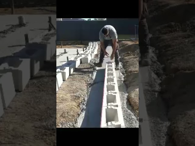 Easy DIY retaining wall