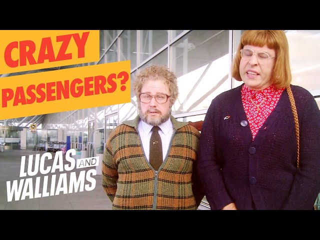 The Craziest Passengers?! Best of Come Fly WIth Me! | Lucas and Walliams