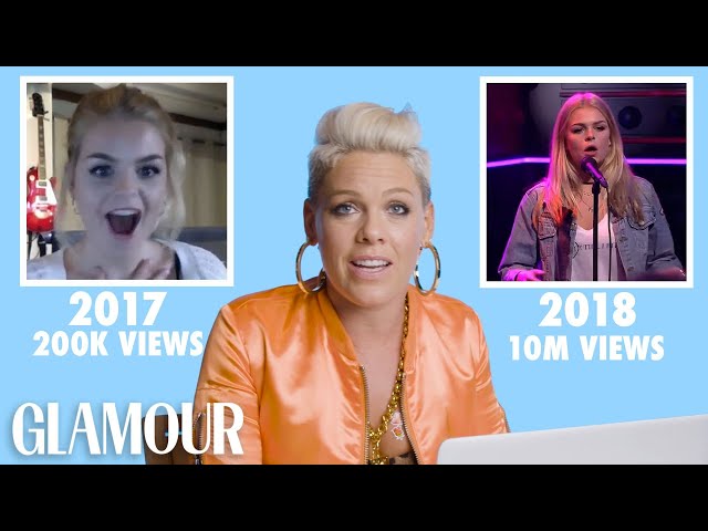 How Pink Made Me Famous Ft. Davina Michelle | Glamour