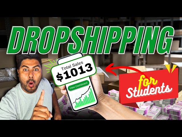 Zero Investment DROPSHIPPING Business for Students | Hrishikesh Roy | #dropshipping #earningplatform