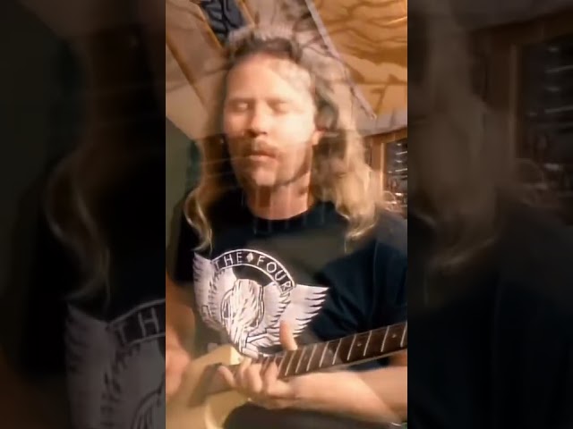 James Hetfield Playing Nothing Else Matters Solo