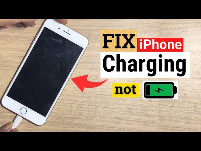 How to Fix iPhone Not Charging ! iPhone Charging port not working ! iPhone Not Charging Quick Fix.