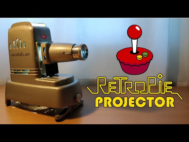 RetroPie slide projector games console