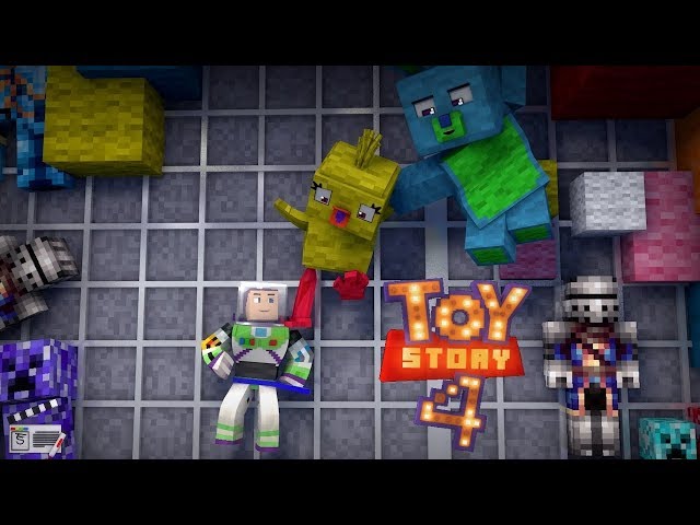 "To Infinity And MY FOOT!" Toy Story 4 - Short ReMake(Minecraft Animation)