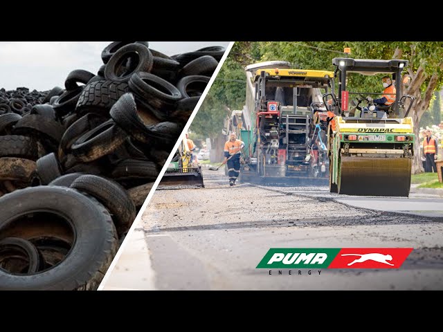 OLEXOCRUMB®– Turning recycled tyres into roads