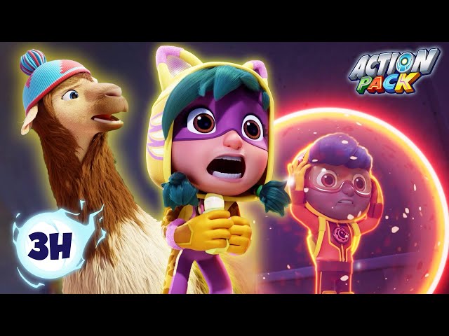 All That Llama Drama!!! |  3H Compilation | Action Pack | Adventure Cartoon for Kids