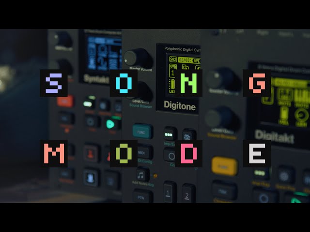 Introducing Song Mode on Digitakt, Syntakt, Digitone & Digitone Keys
