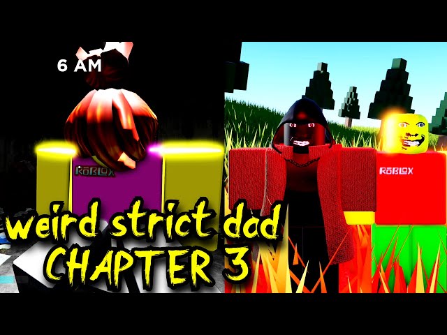 weird strict dad chapter 3 (Full Walkthrough) [Roblox]
