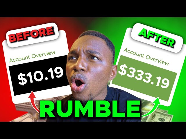 Viral Niche: How To Earn $1,573.59 Online On Rumble Using Ai Videos in 2024 | Full Guide