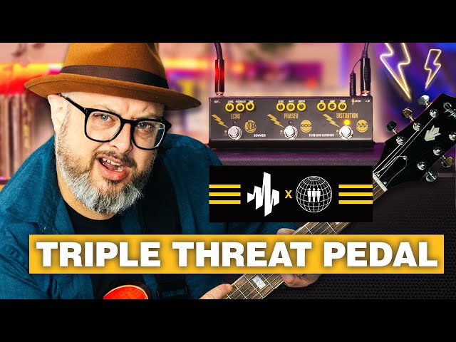 3-in-1 Guitar Magic: Discover the Triple Threat Pedal's Power!