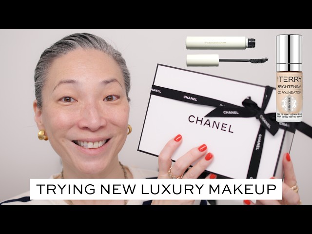 Trying New Makeup - CHANEL | By Terry | Victoria Beckham