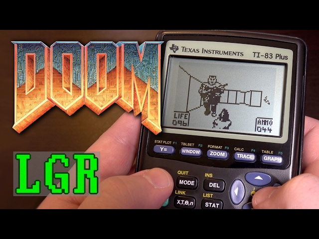 Running Doom on a Calculator! TI-83 Plus Games Tutorial