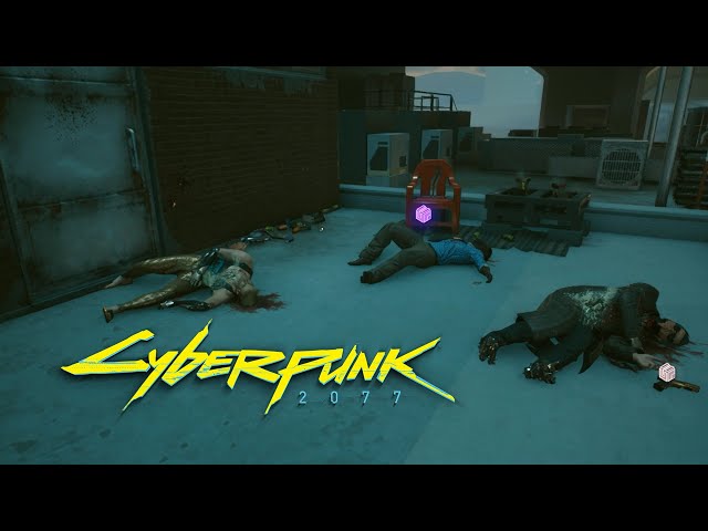 Cyberpunk 2077 - The Departed Easter Egg
