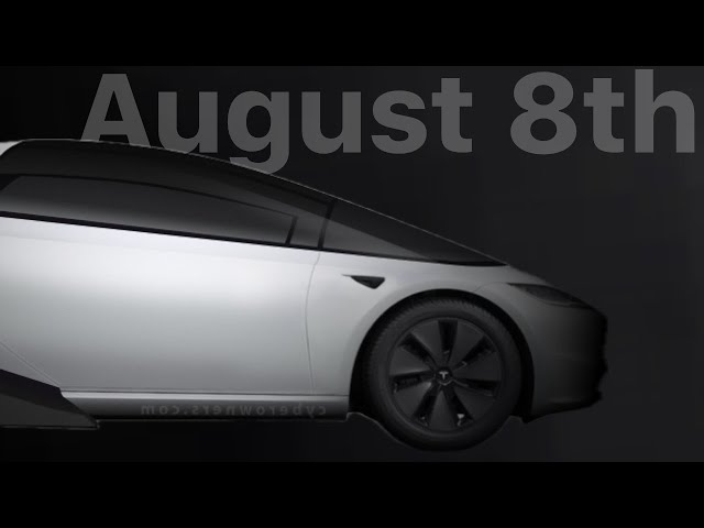 Elon Sets RoboTaxi Unveil for August 8th!