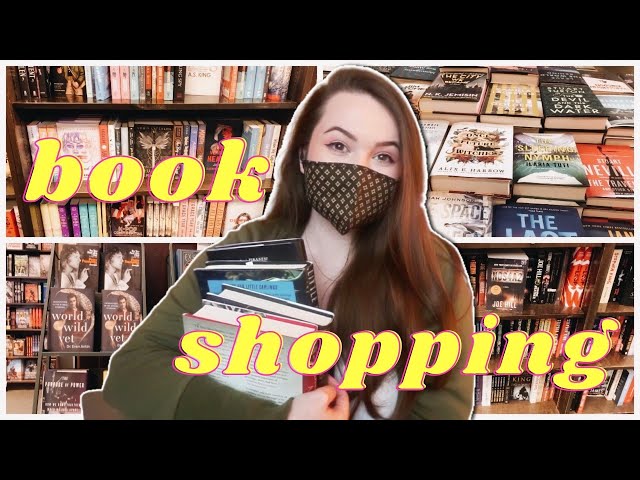Come Book Shopping With Me! 📚 treating myself to new books | vlog