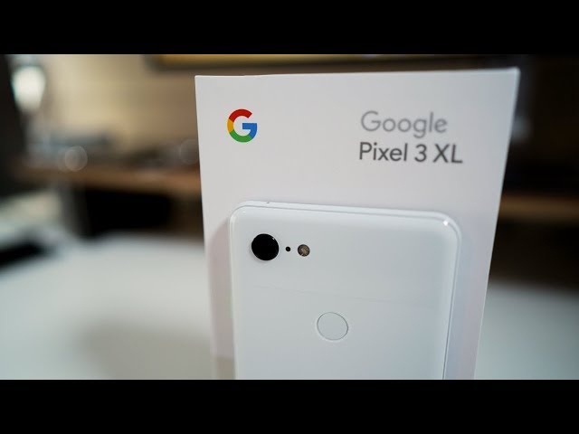 Pixel 3 XL - Unboxing and first setup